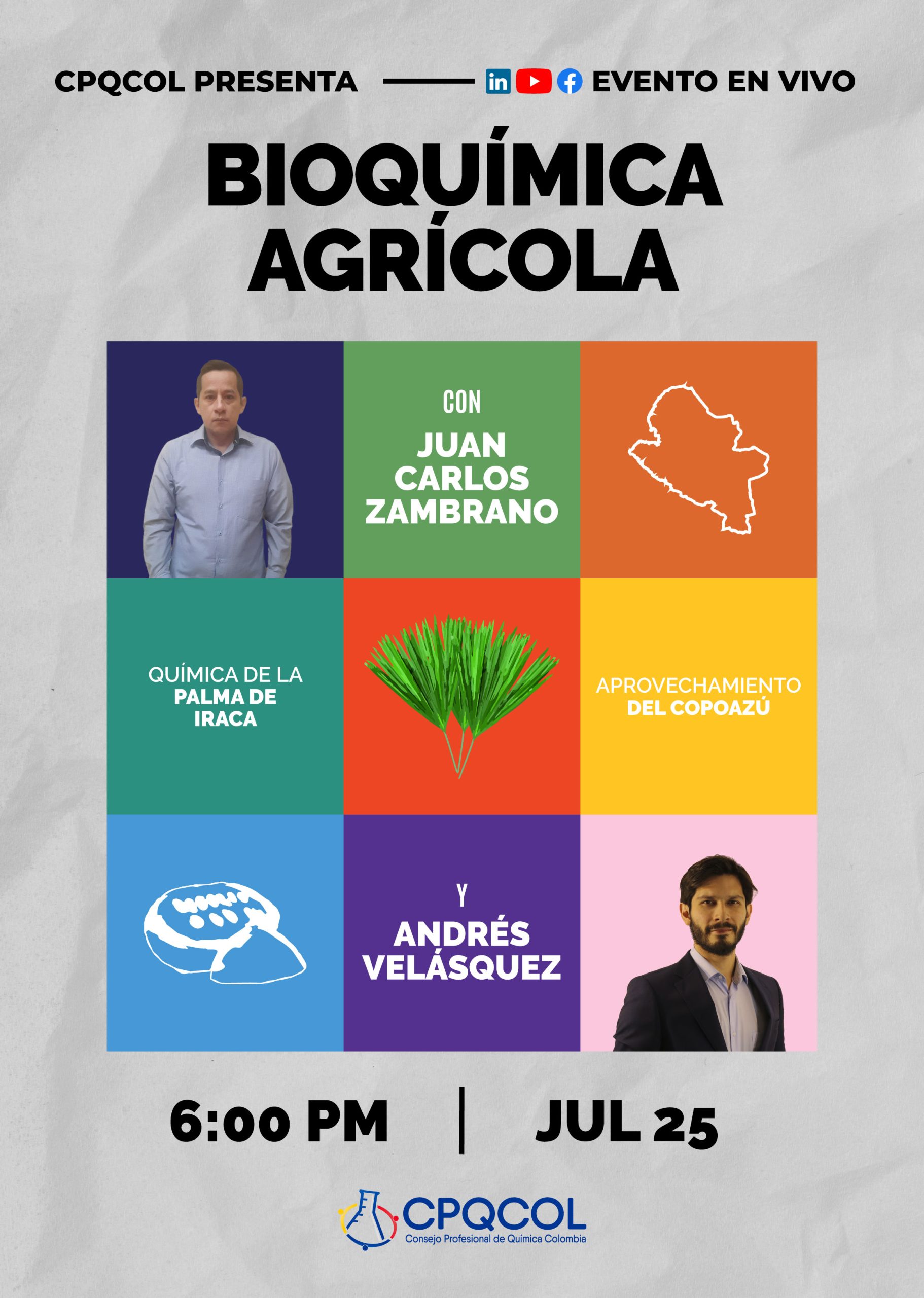 Bioquímica agrícola poster