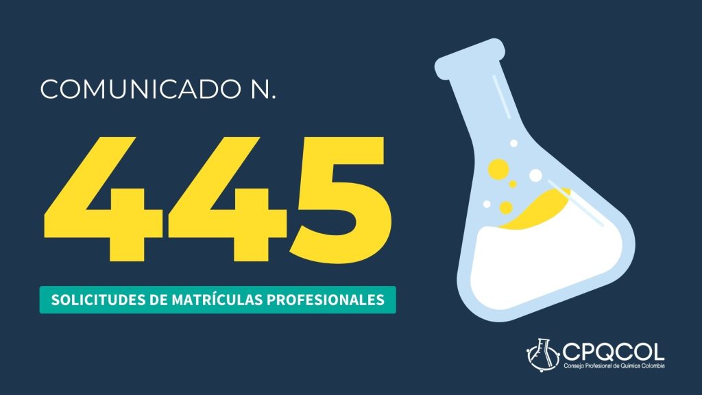 COMUNICADO N. 445