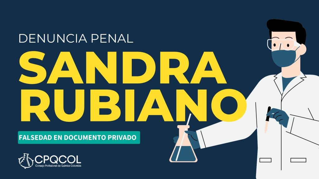 denuncia penal sandra rubiano